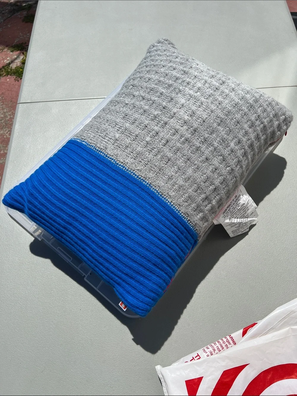 Lego cozy gray